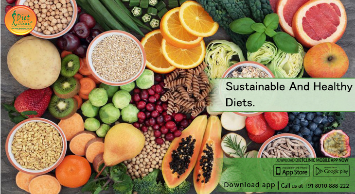 Sustainable and healthy diets